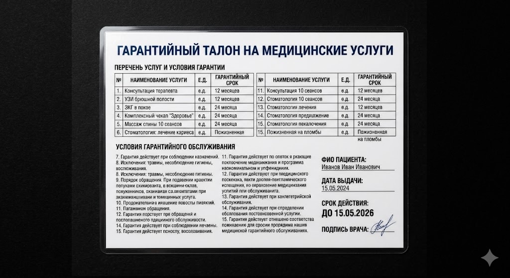 Гарантийный паспорт